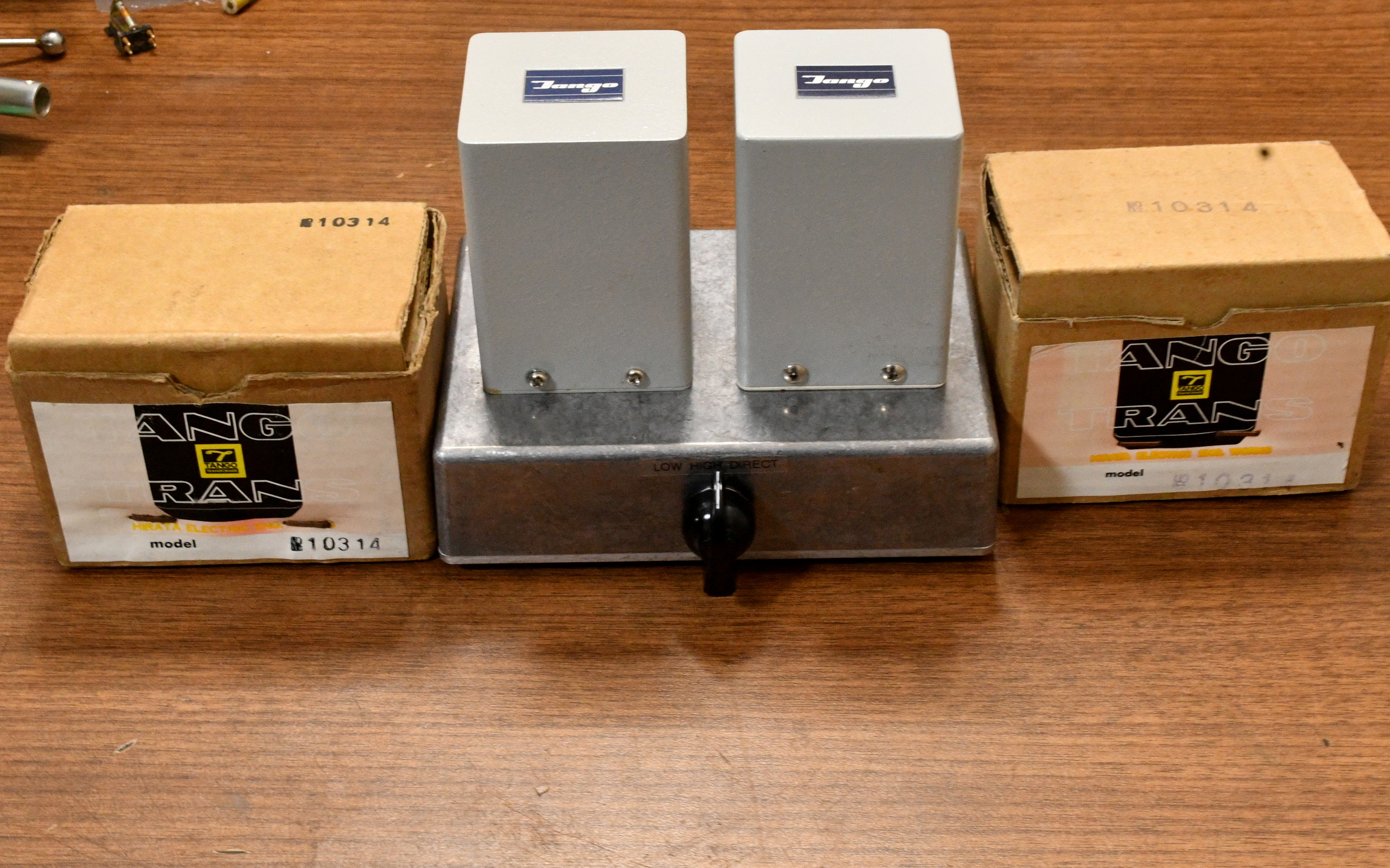 Extra RARE New old stock Hirata TANGO No.10314 MC step up transformer