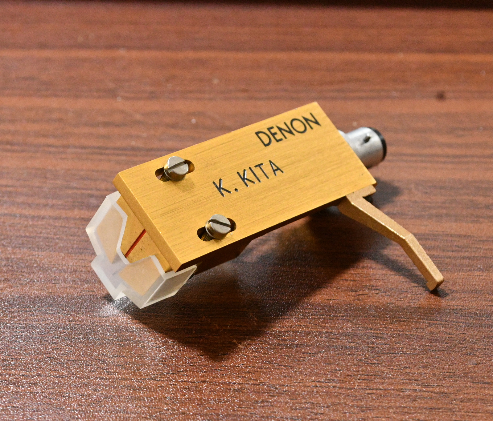 DENON DL-103 GOLD MC cartridge with headshell * BORON cantilever * VG+++