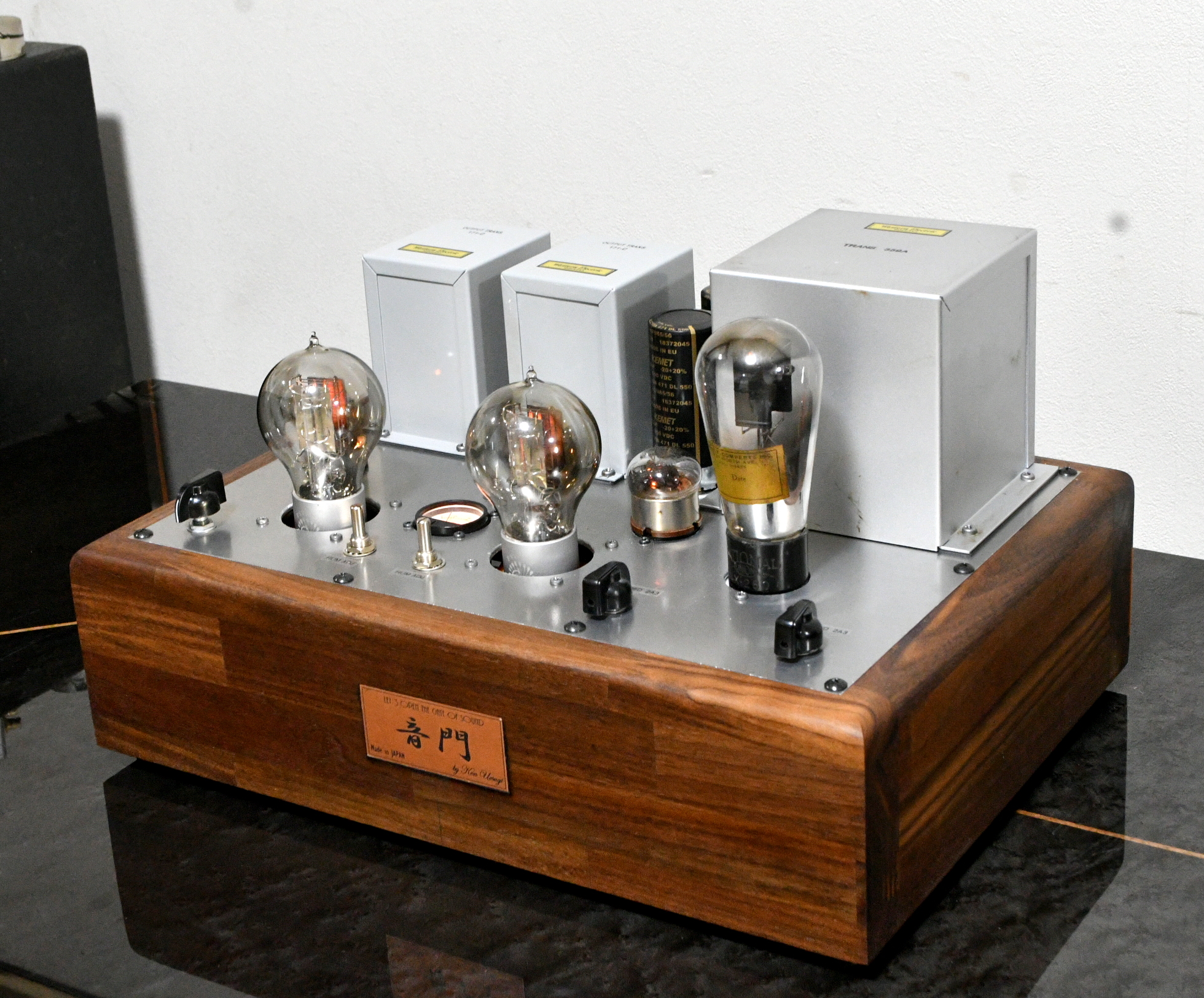 OTOMON LAB 205D/2A3/300B compatible SE tube amplifier miniwatt Zero NFB
