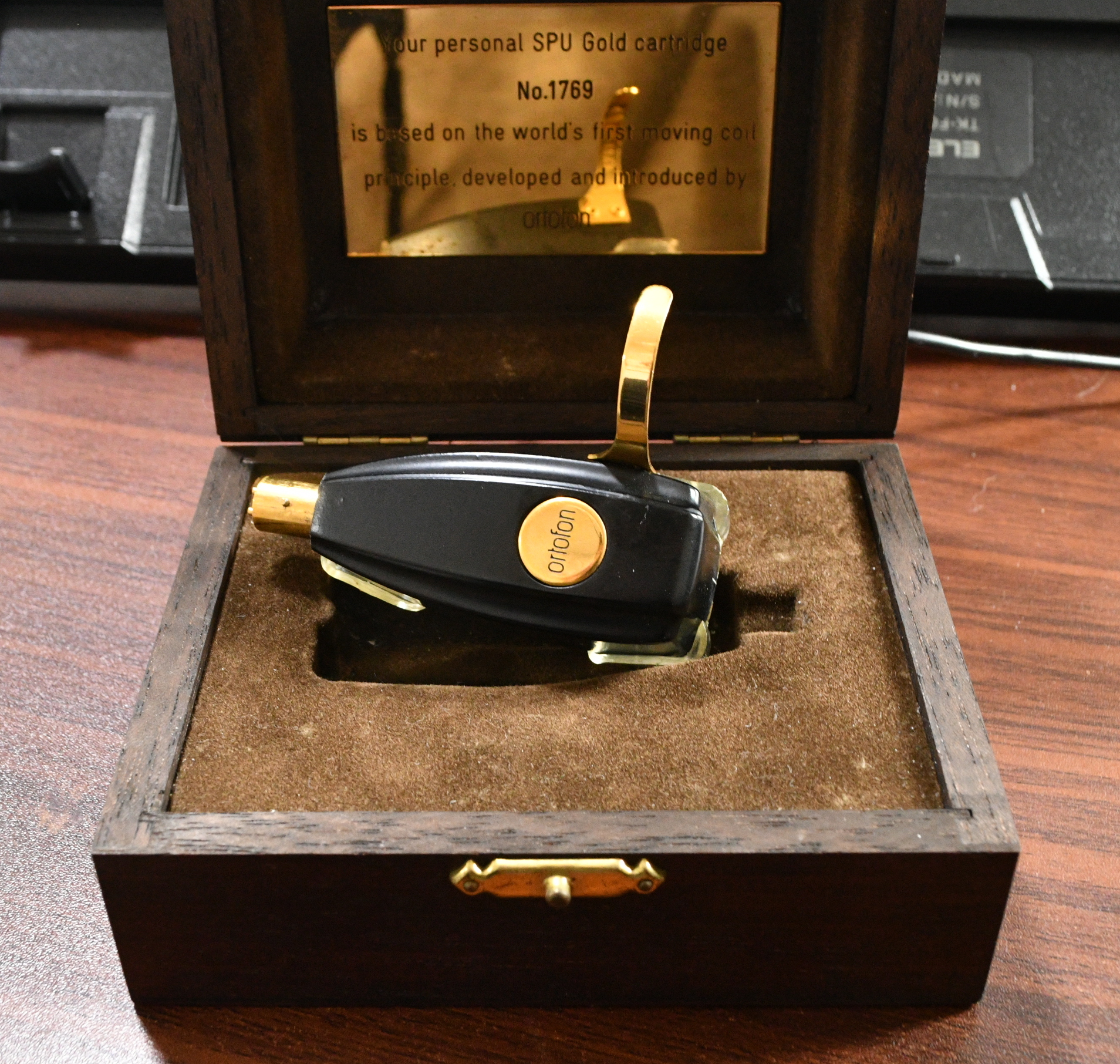 Ortofon SPU-G Gold Limited Pure silver wire boron cantilever nude diamond tip