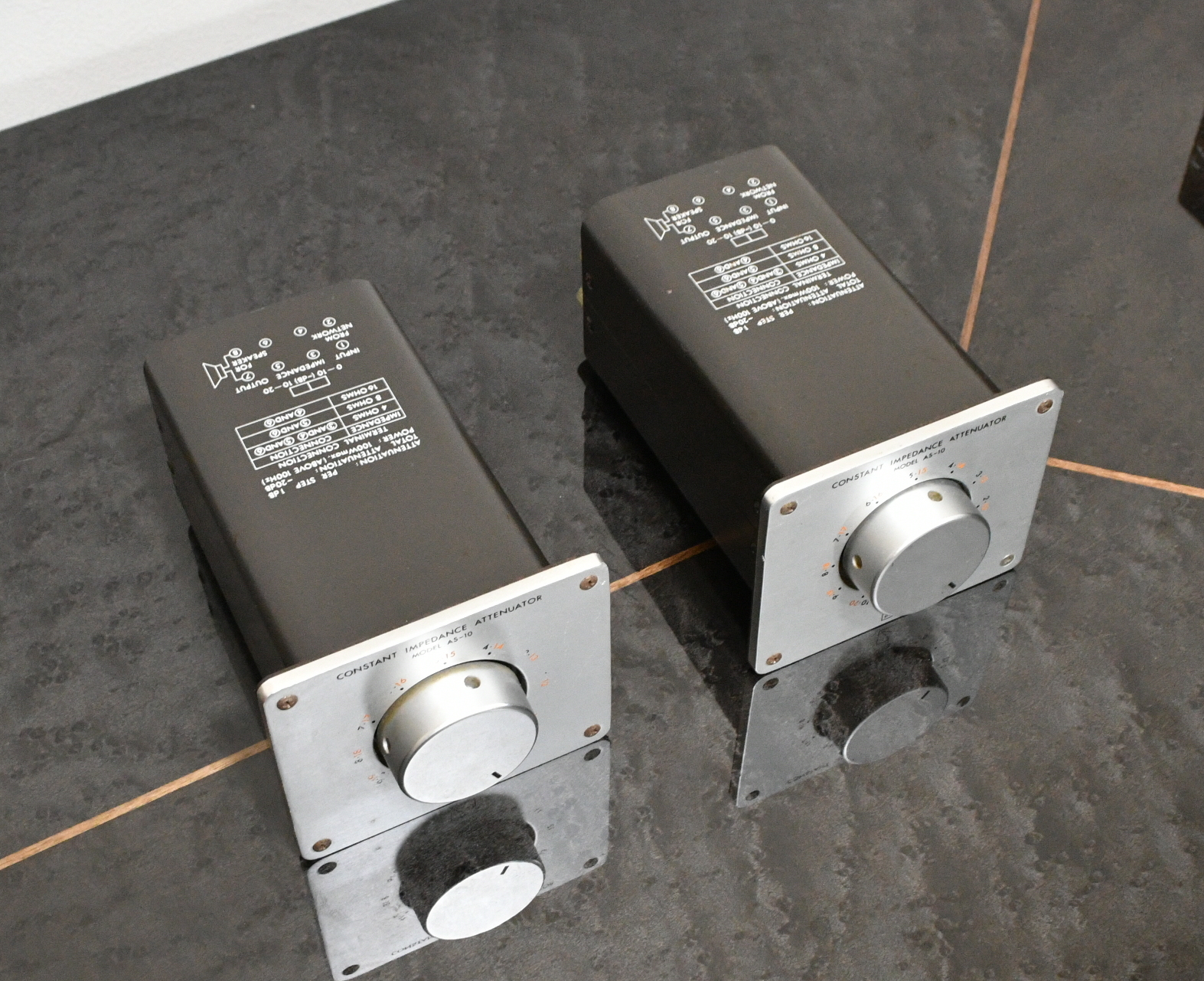 Pair LUX AS-10 speaker transformer attenuator for YL, JBL, ALTEC 4,8,16 ohm 100Hz