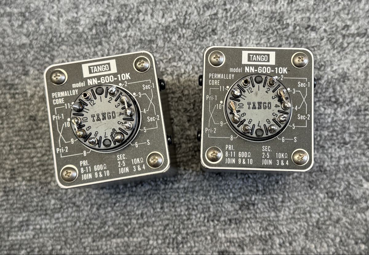 RARE Hirata Tango NN-600-10K Permalloy core input transformer for line, DAC