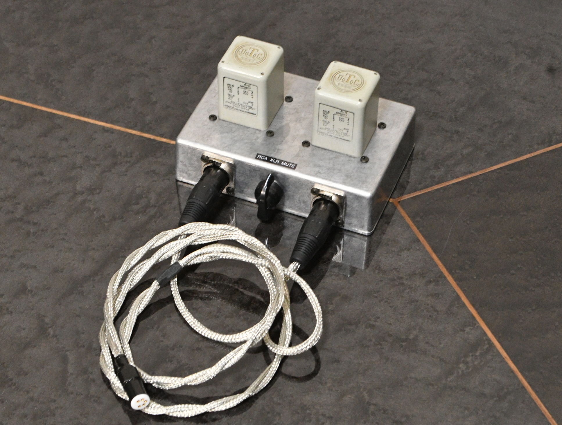 UTC A-11 line/input/MC step up transformer balance support with cable * VG++