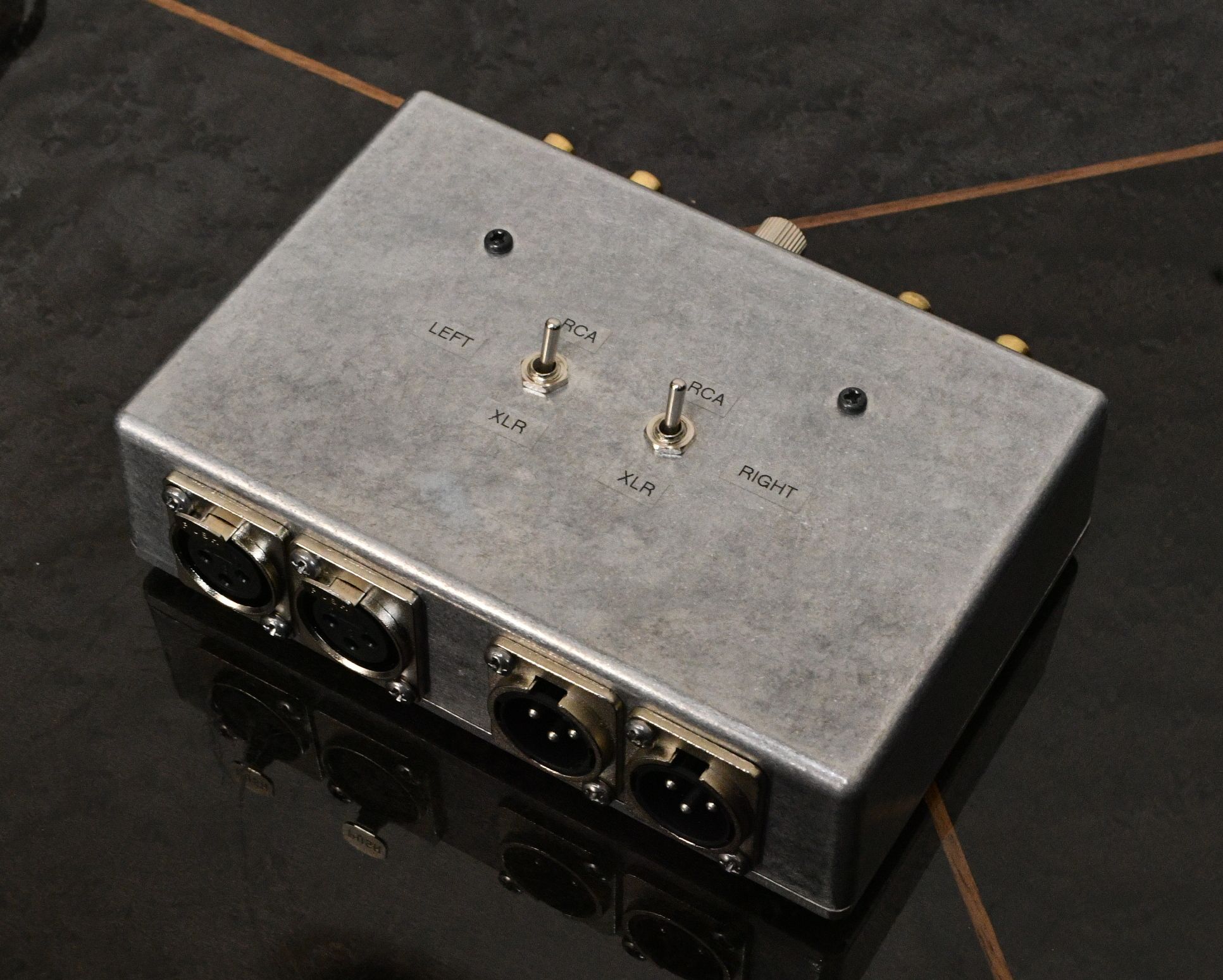 LUNDAHL  input transformer 30K:30K XLR <> RCA CD/Line transformer