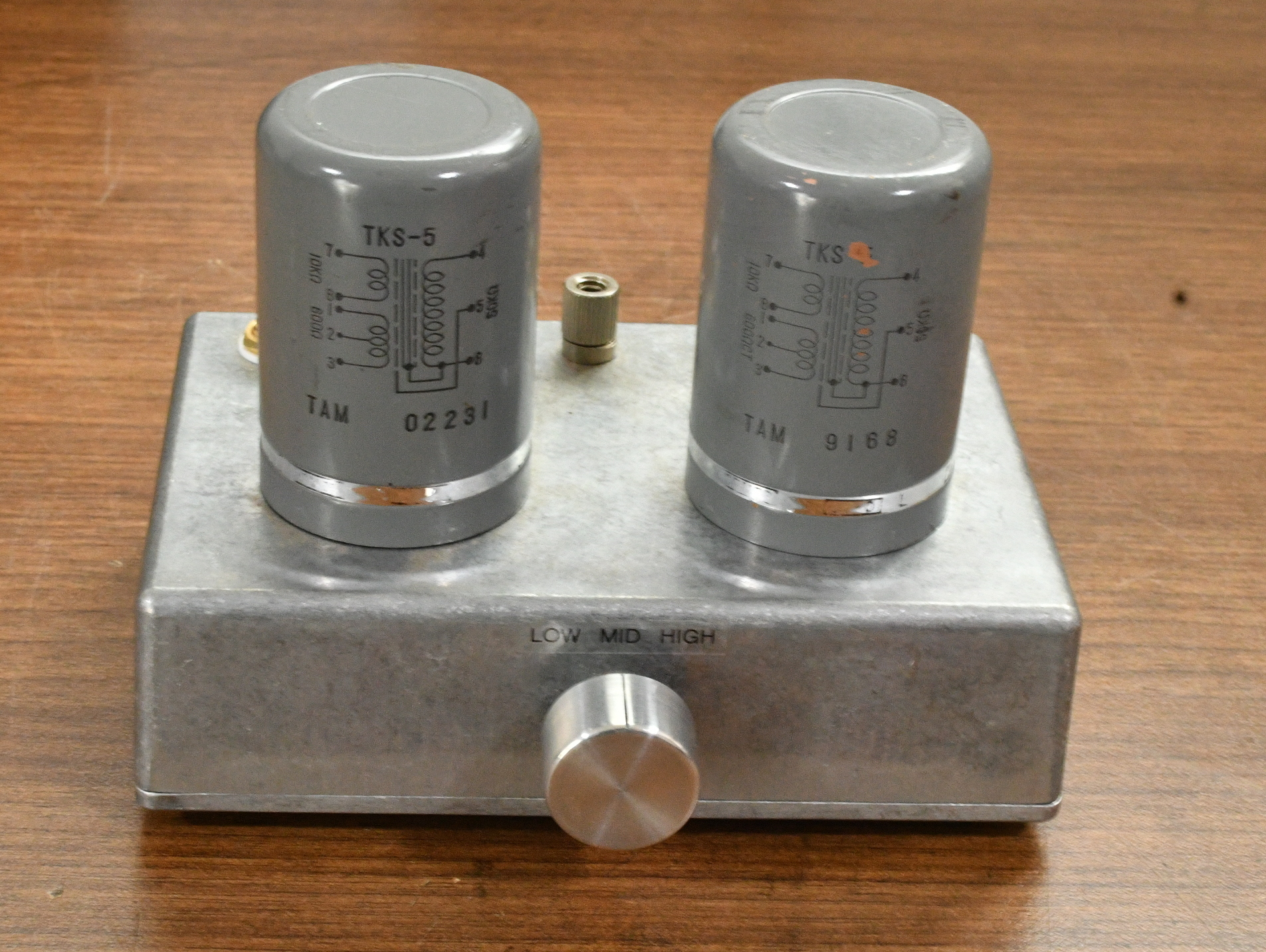 Tamura TKS-5 input line transformer, MC step up transformer