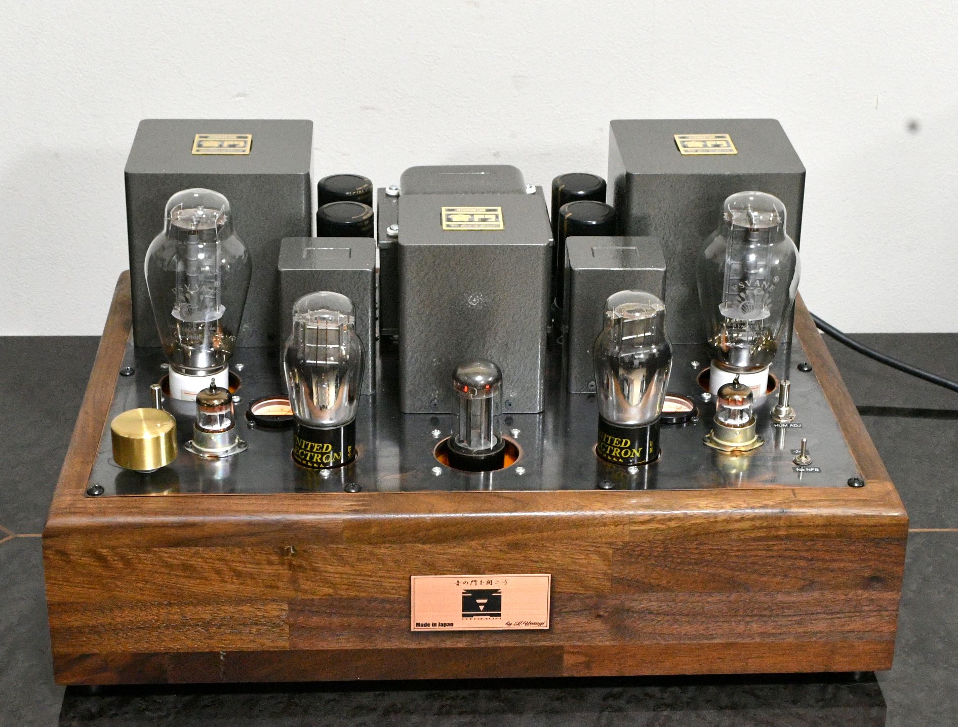 OTOMON LAB 71A/101D drive 300B tube amplifier SE 10W/channel (O.U.D.D.C) with Deluxe output transformers