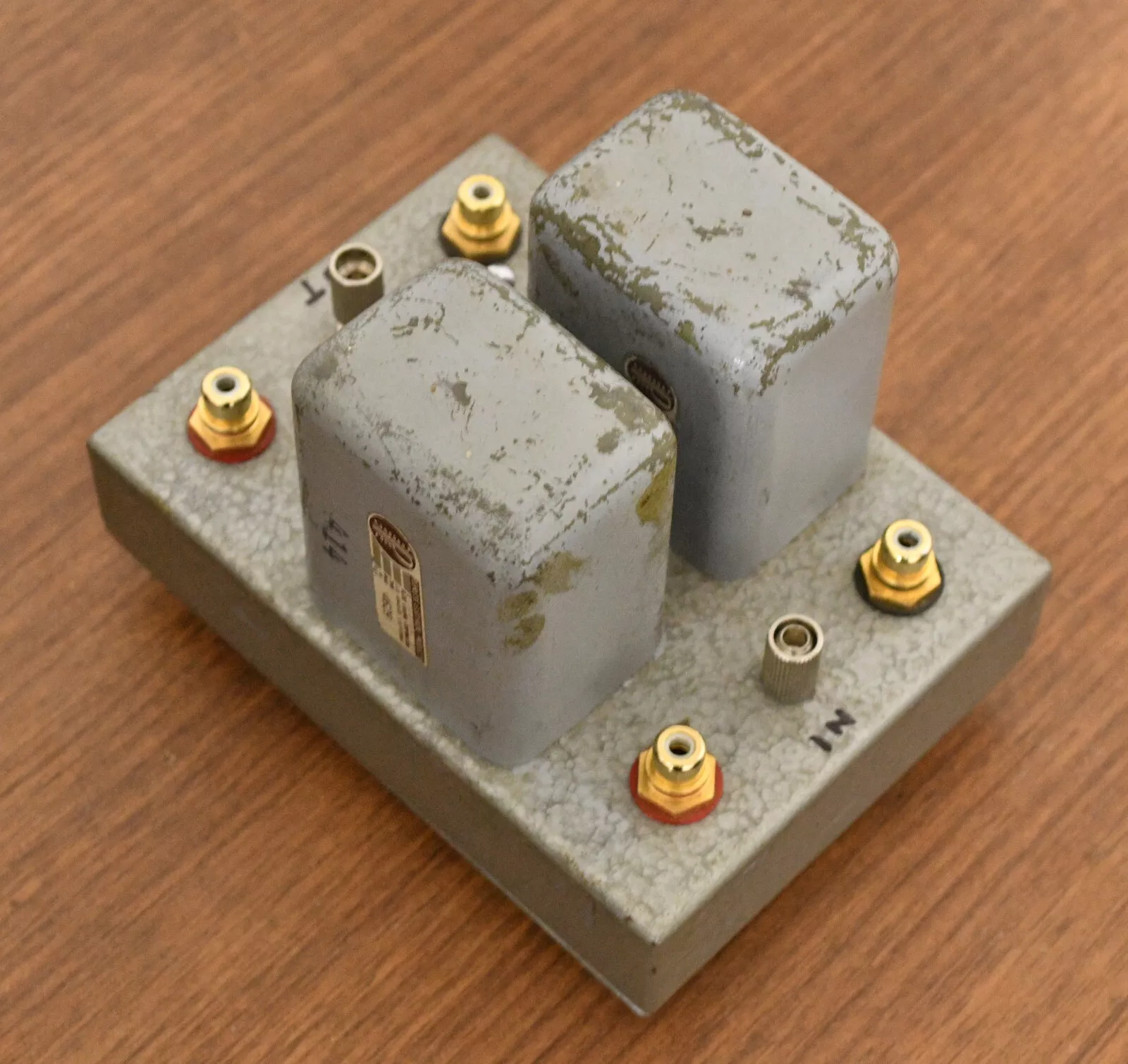 Extra RARE Peerless model 4629 step up transformer for MC cartridge, line transformer
