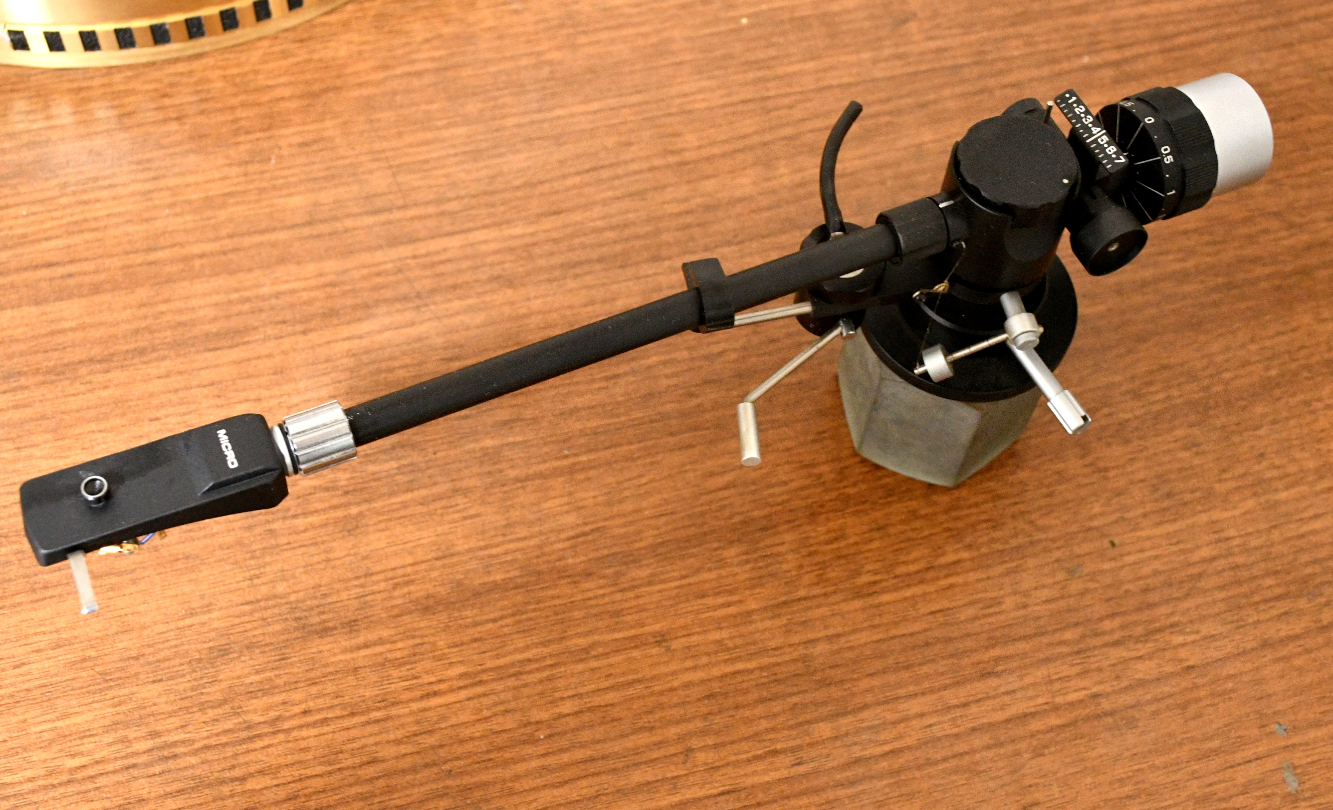 Audio craft AC-3000MC modified tonearm zero offset pure straight tonearm