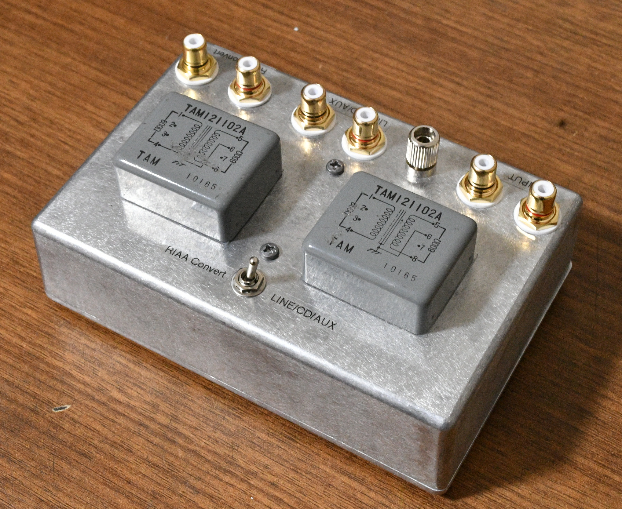 TAMURA transformer AUX, LINE transformer, CD- RIAA converter