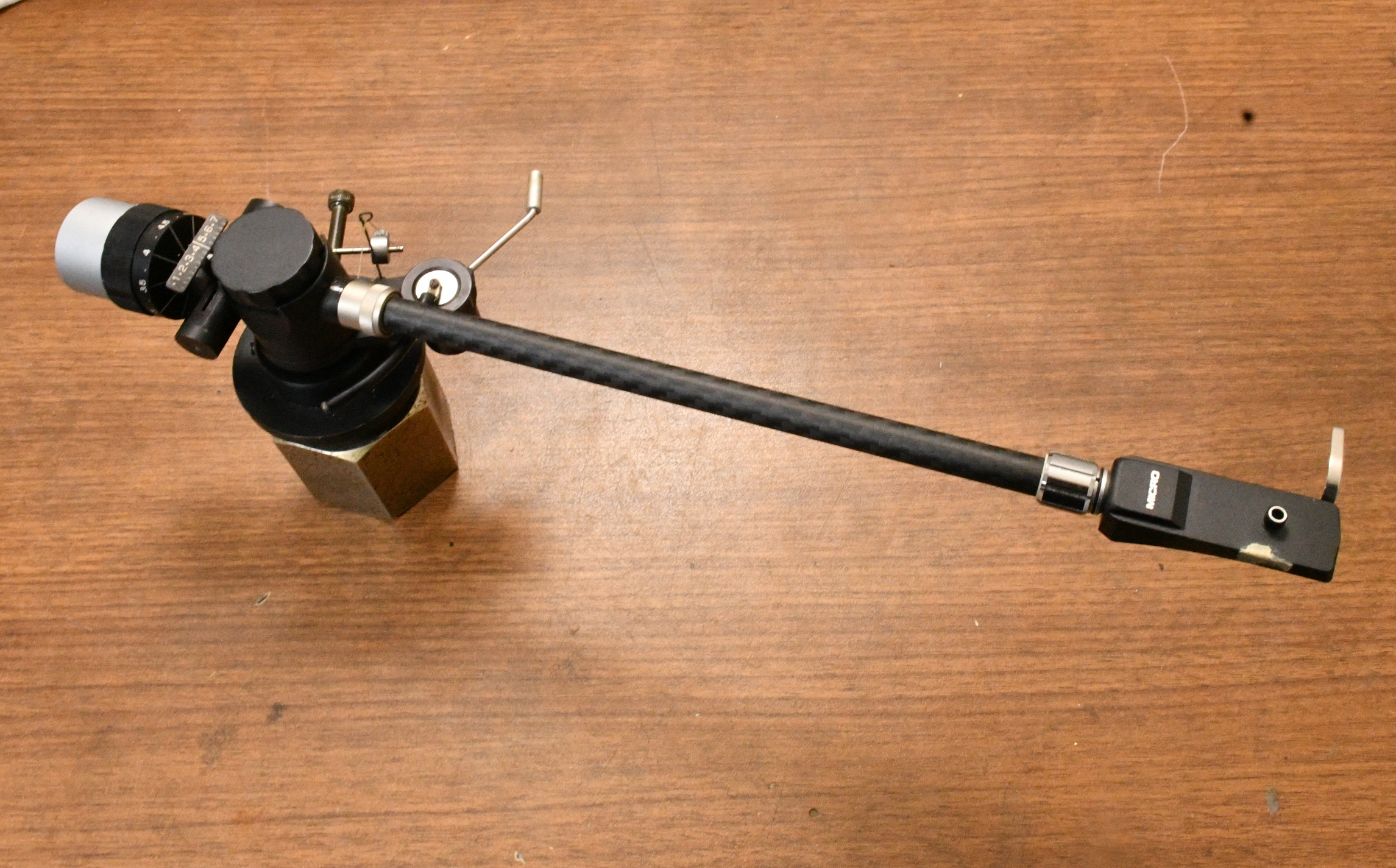 Audio craft Ex Long version, modified tonearm zero offset pure straight tonearm