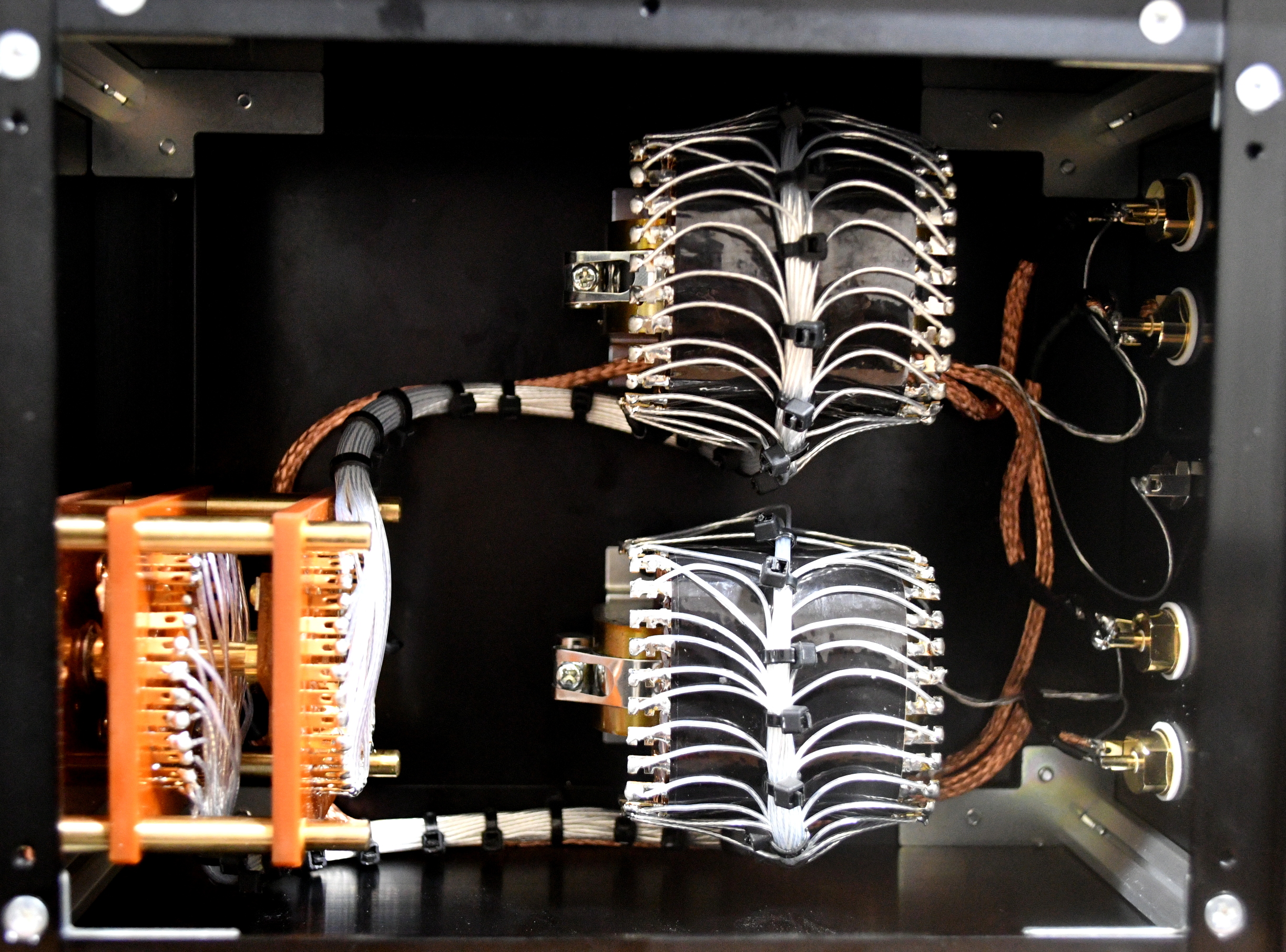 Passive preamp transformer Amorphous core attenuator 36 steps