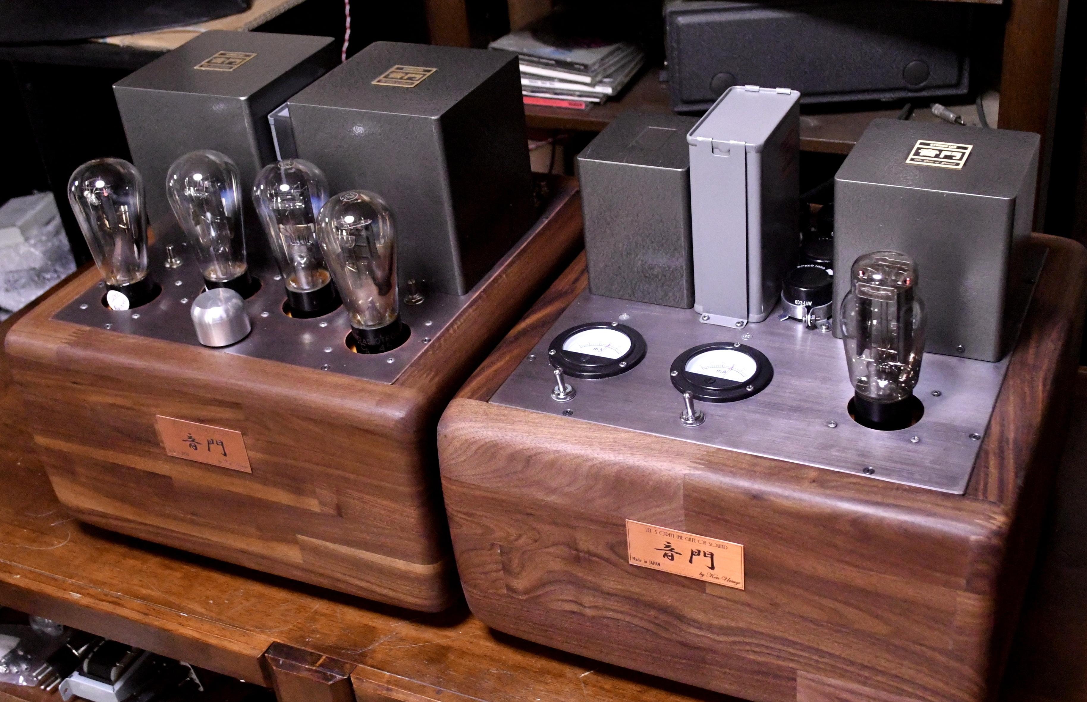OTOMON LAB 717A-6SN7 drive 45 PSE tube amplifier Separated power supply Zero NFB