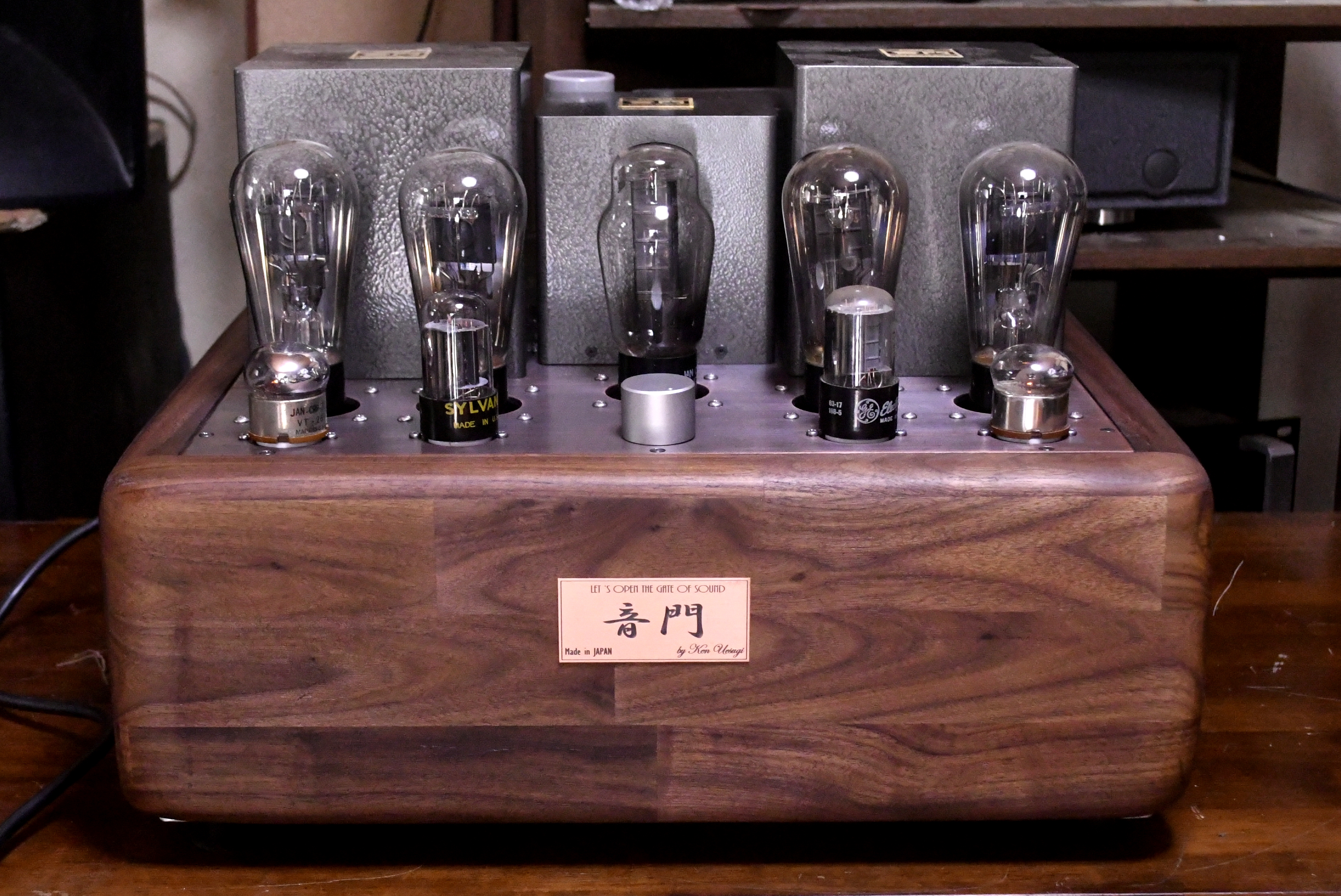 OTOMON LAB 717A-6SN7 drive 45 PSE tube amplifier  Zero NFB