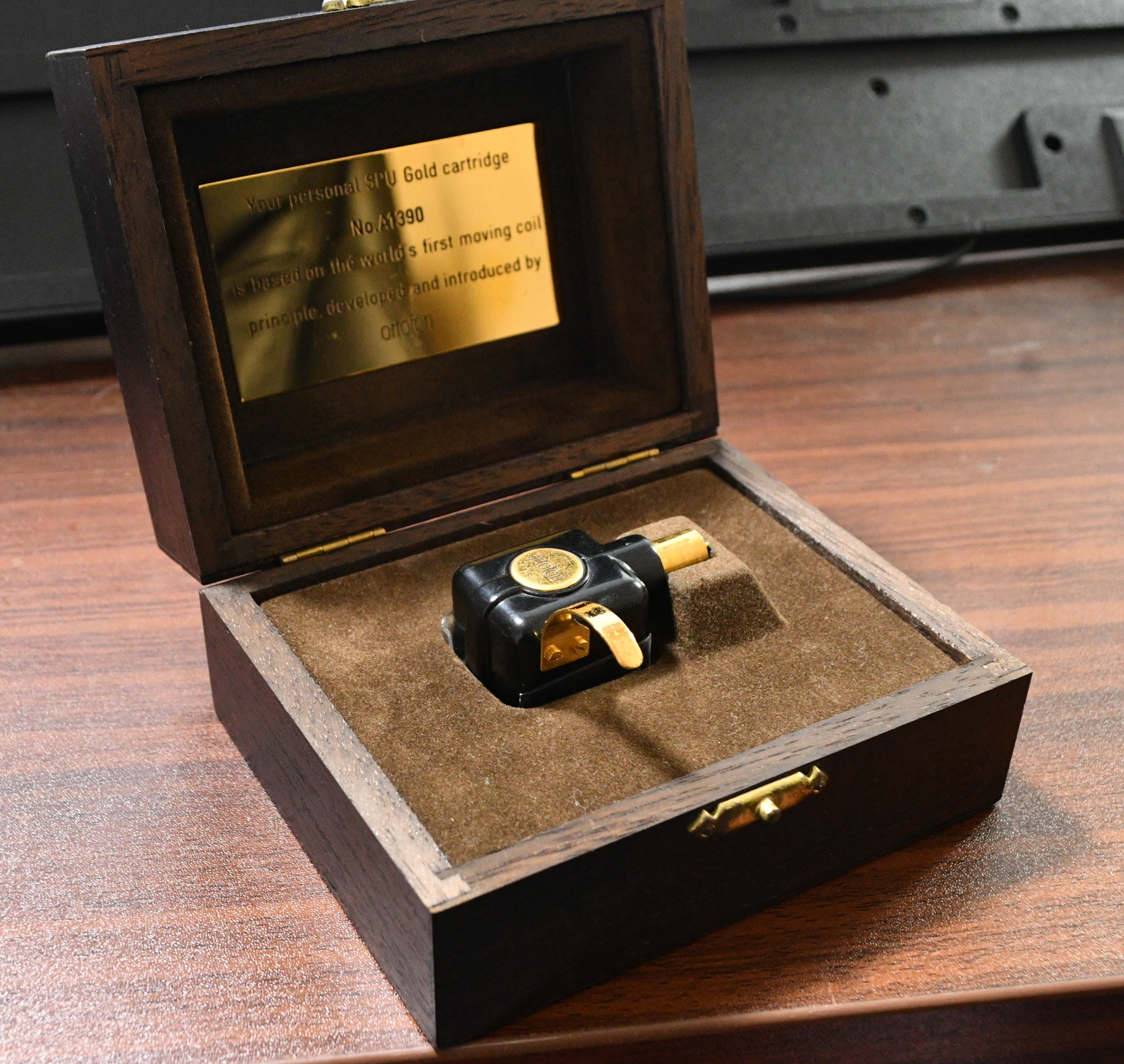 Ortofon SPU-A Gold Limited Pure silver wire with original box * VG+ condition