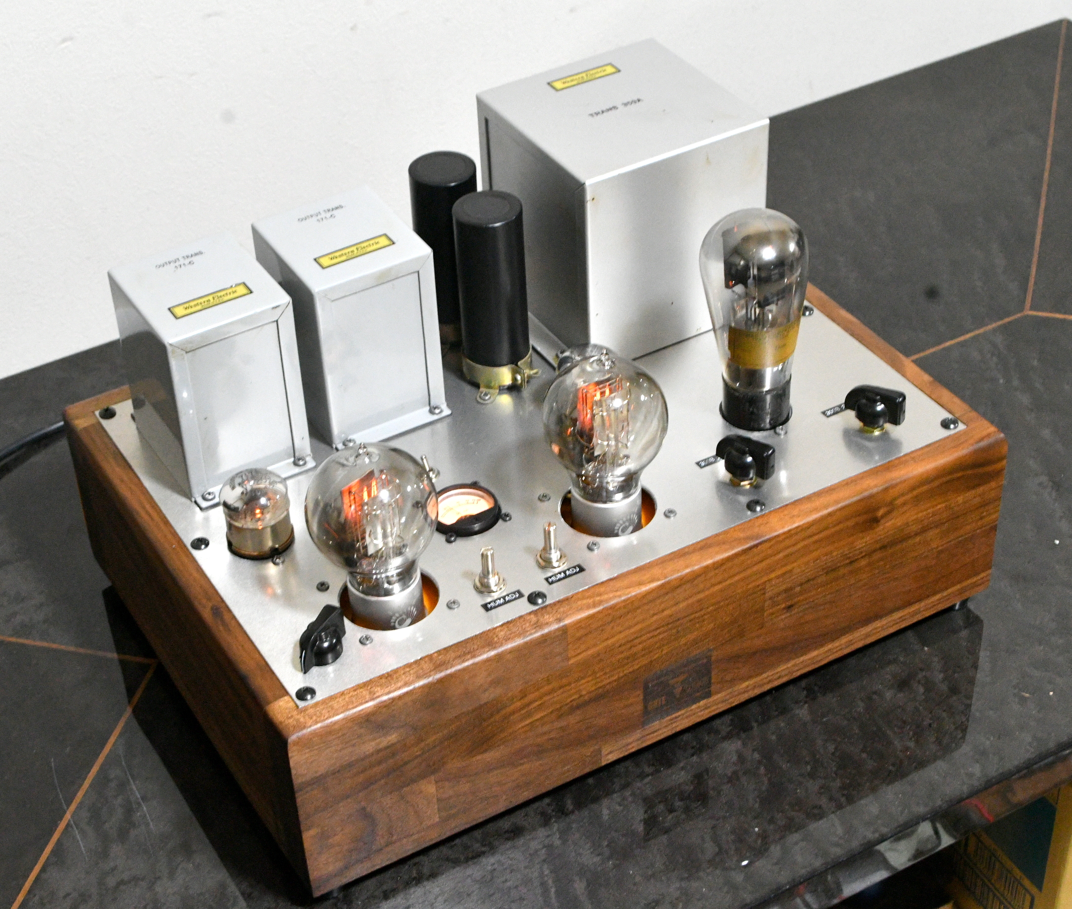OTOMON LAB 205D/2A3/300B compatible SE tube amplifier miniwatt Zero NFB