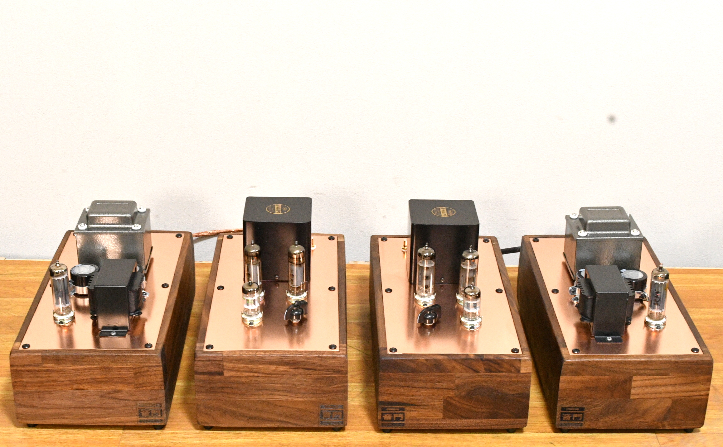 EL-84PP tube amplifier x 4 blocks max 12W