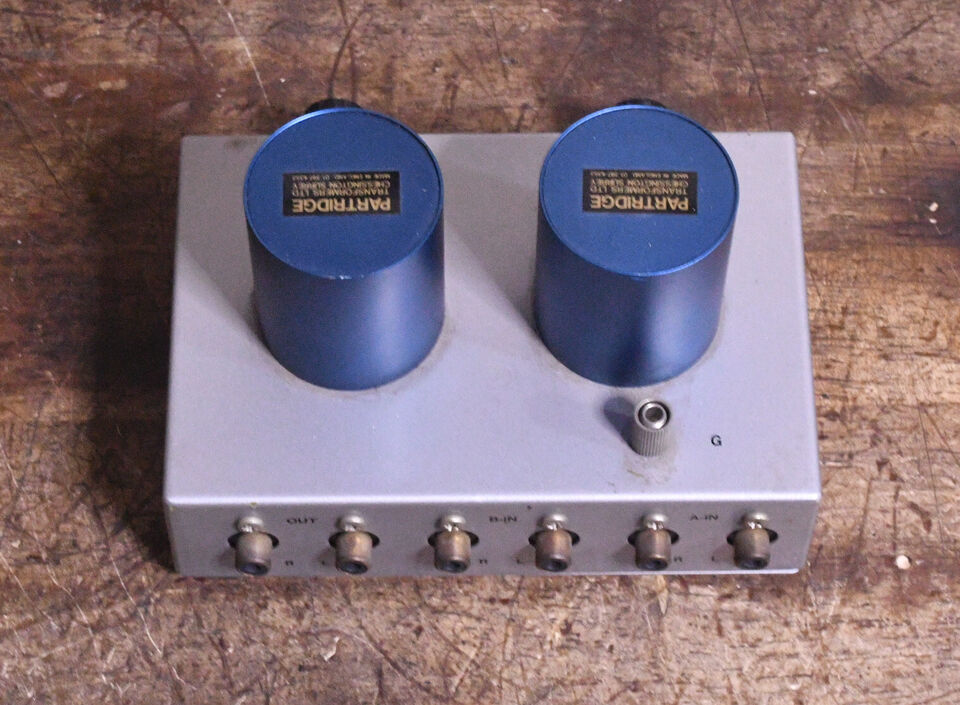 70s year Partridge TH-7559 MC step up transformer for all cartridges