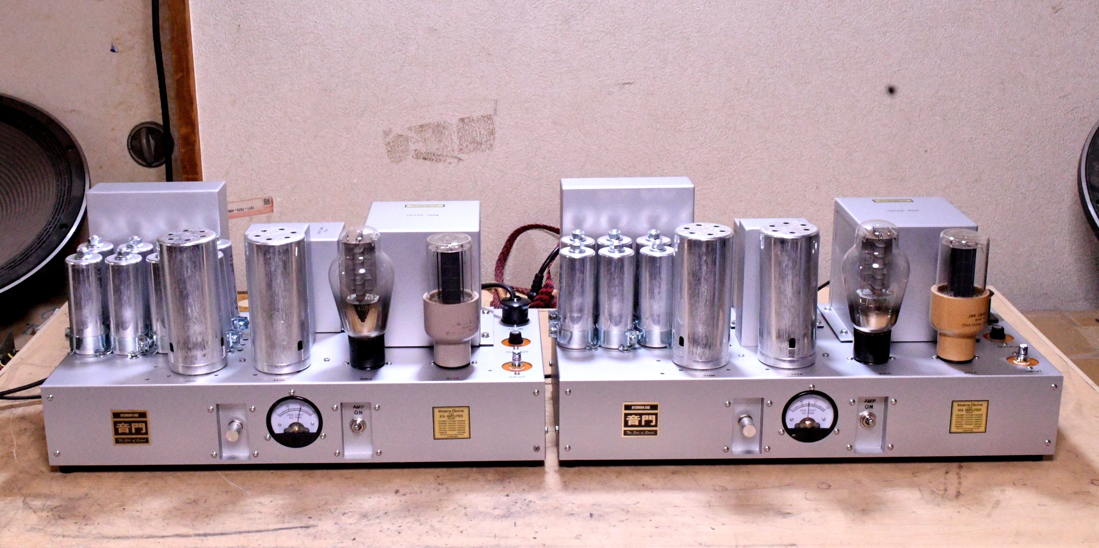 Western Electric WE91A type tube amplifier replica
