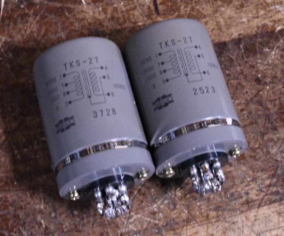 Extra RARE Tamura TKS-27 input transformer matching pair using in Sakuma amplifier