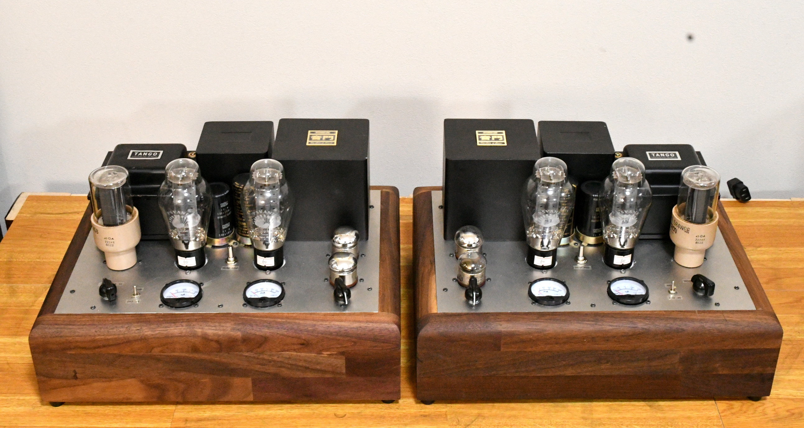 [Prototype] OTOMON LAB 45/2A3/300B compatible PP tube amplifier 15Wx2 monoblocks