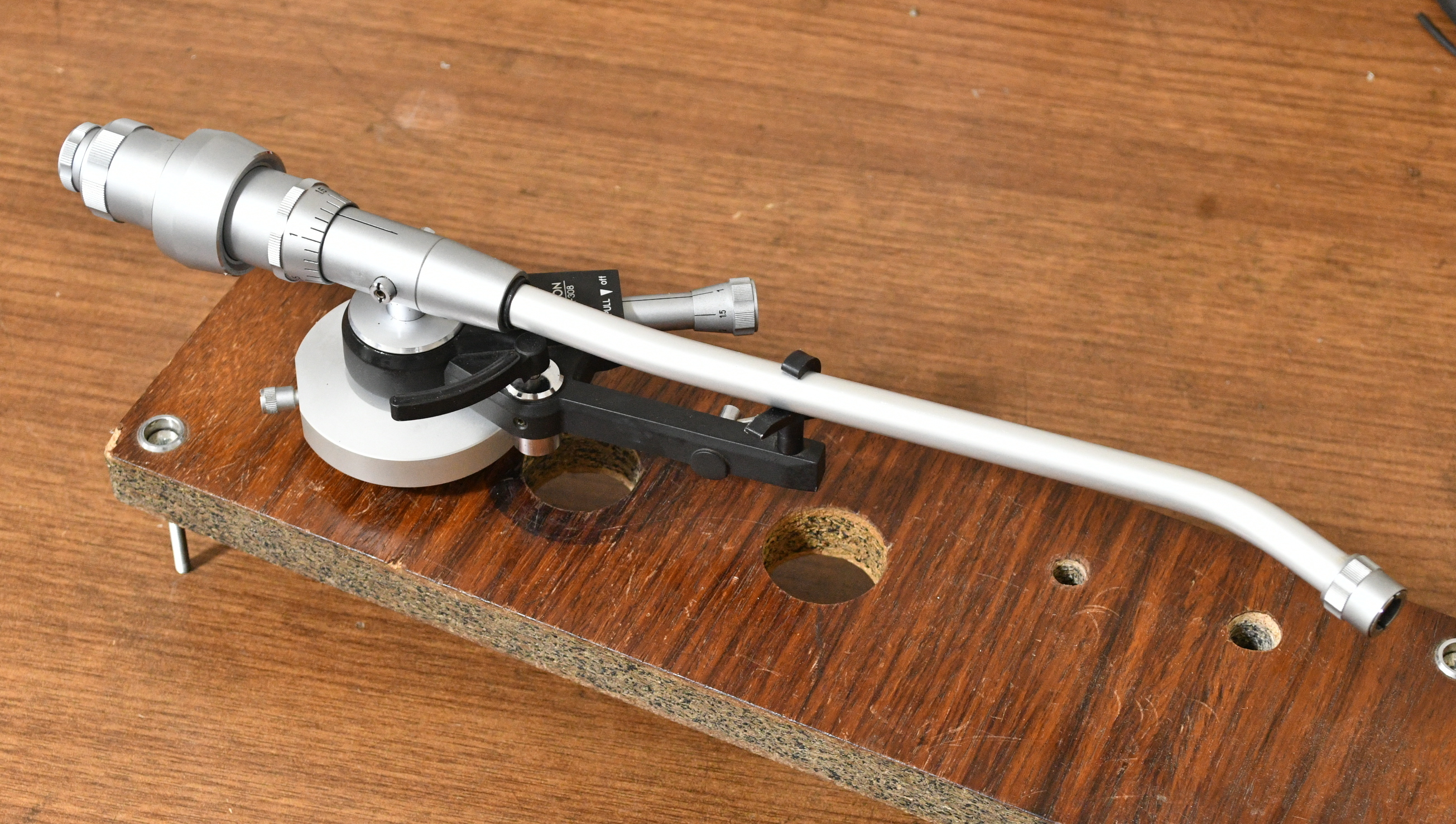 Denon DA-308 12inches long tonearm for professional with original sub weight