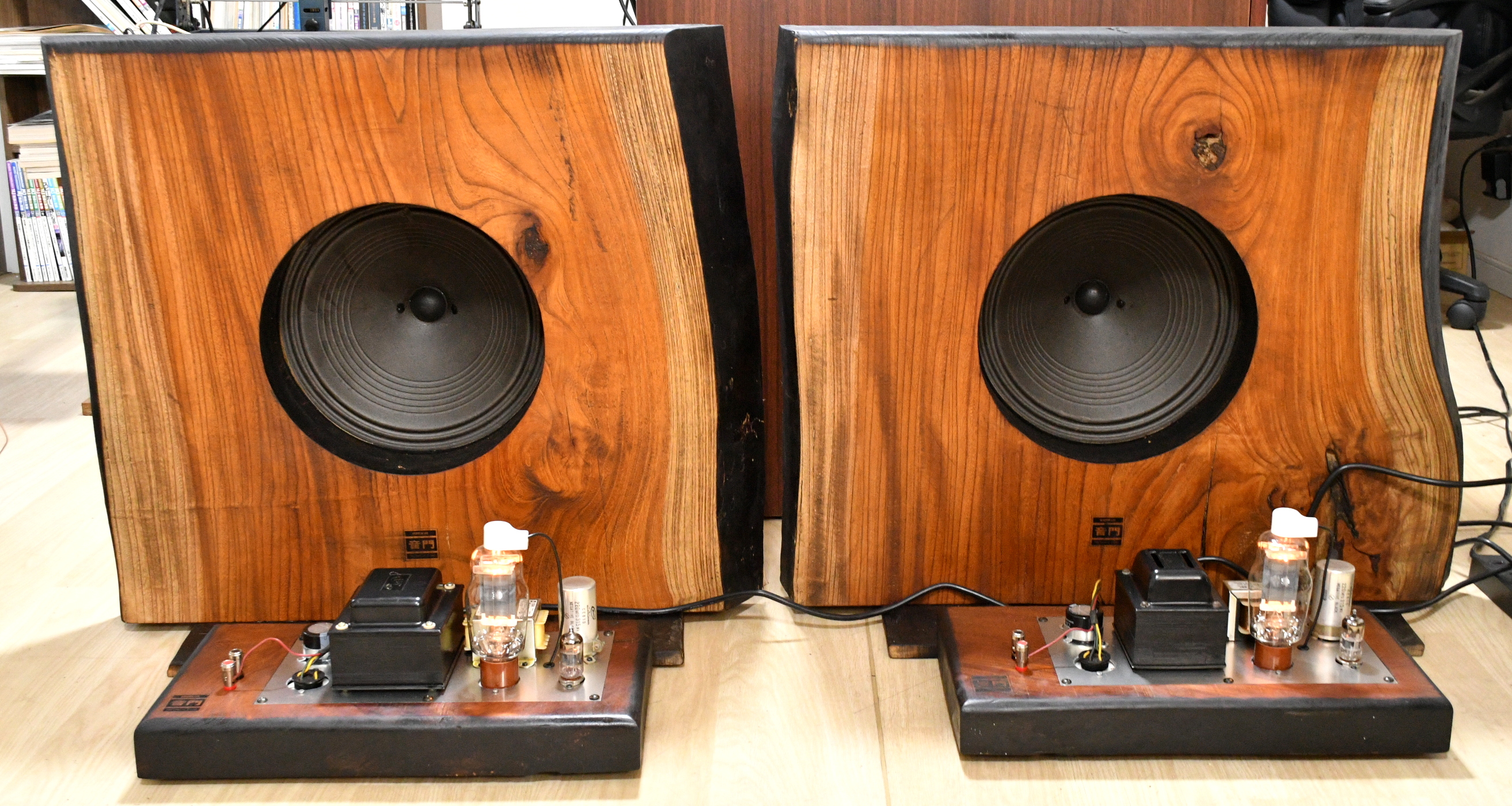 Jensen A-12 field coil speakers with power tube regulator power supply