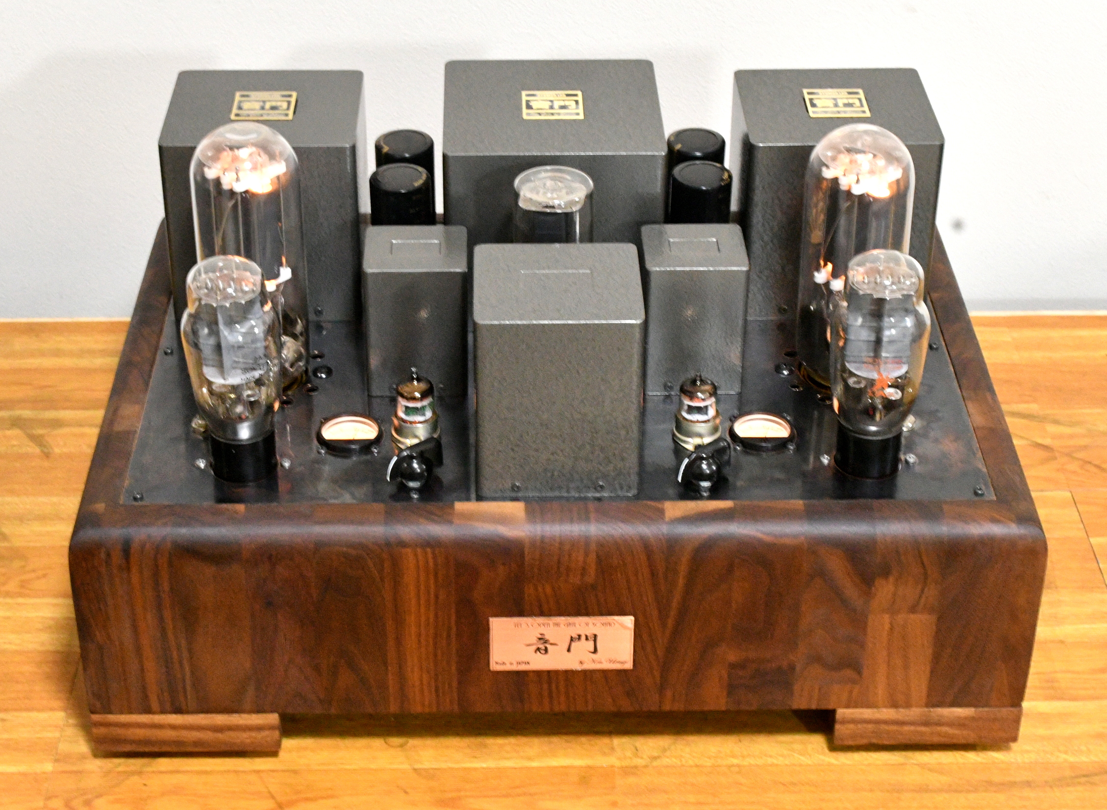 【Prototype】　OTOMON LAB 2A3 drive 211  tube amplifier 20W power Zero NFB (O.U.D.D.C)