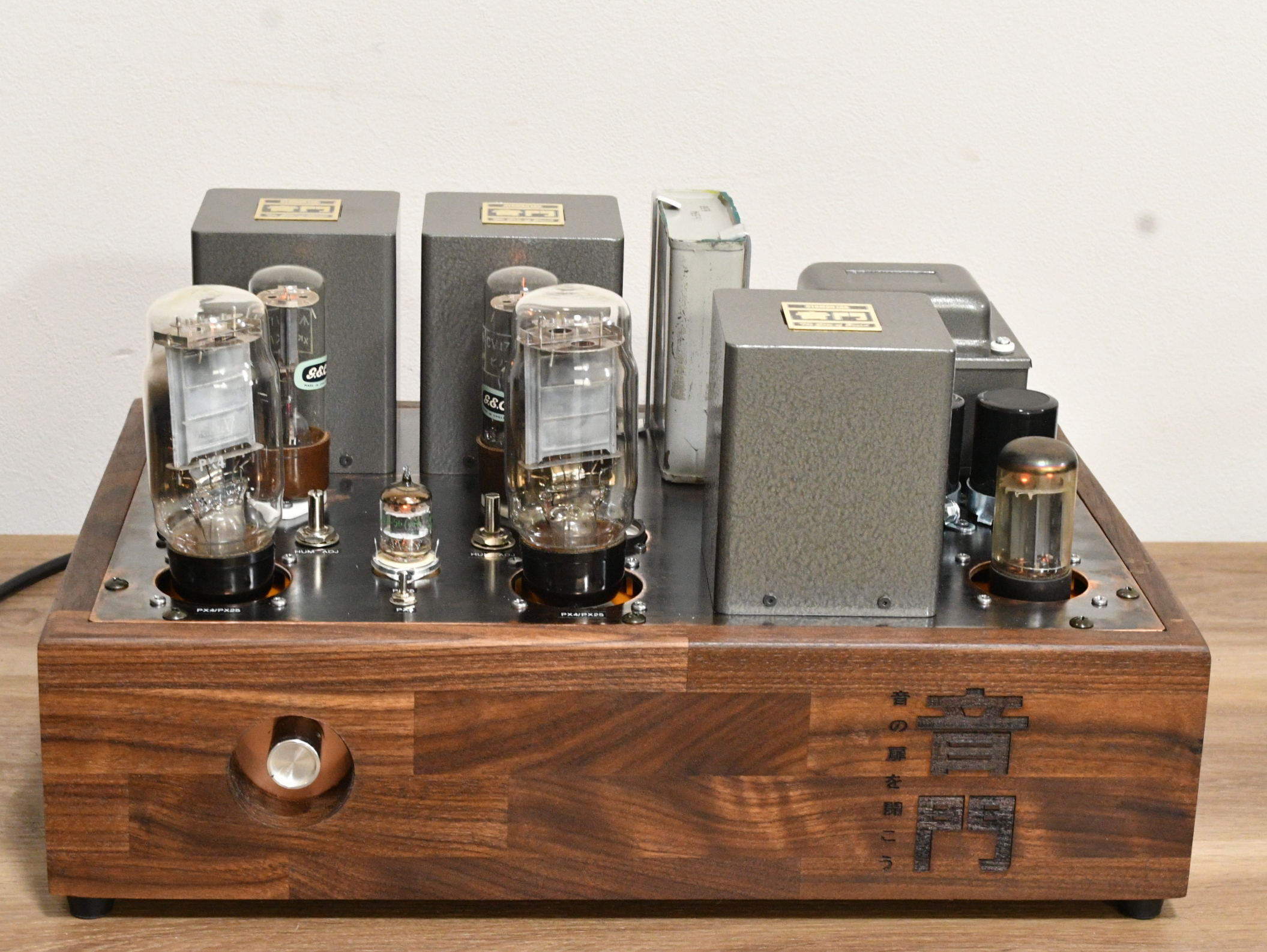 【 Prototype 】OTOMON LAB PX25/PX4 compatible SE tube amplifier No NFB * driver tube ML-4