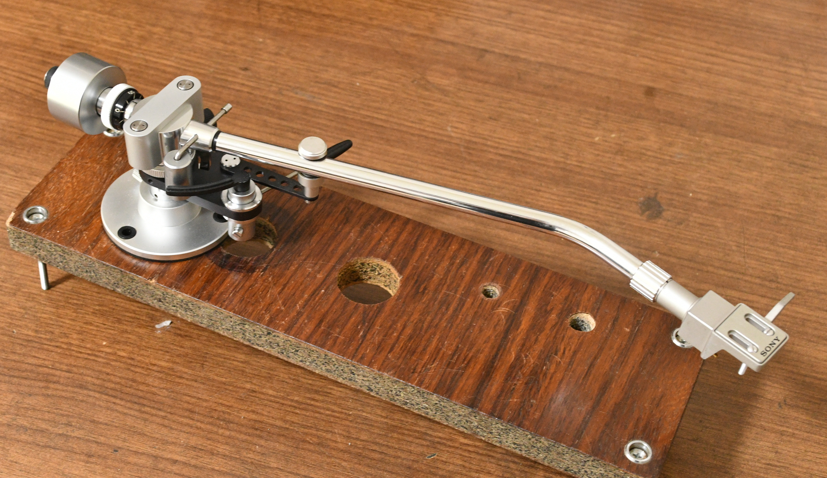 SONY PUA-1600L long tonearm with SH-156 headshell * VG+