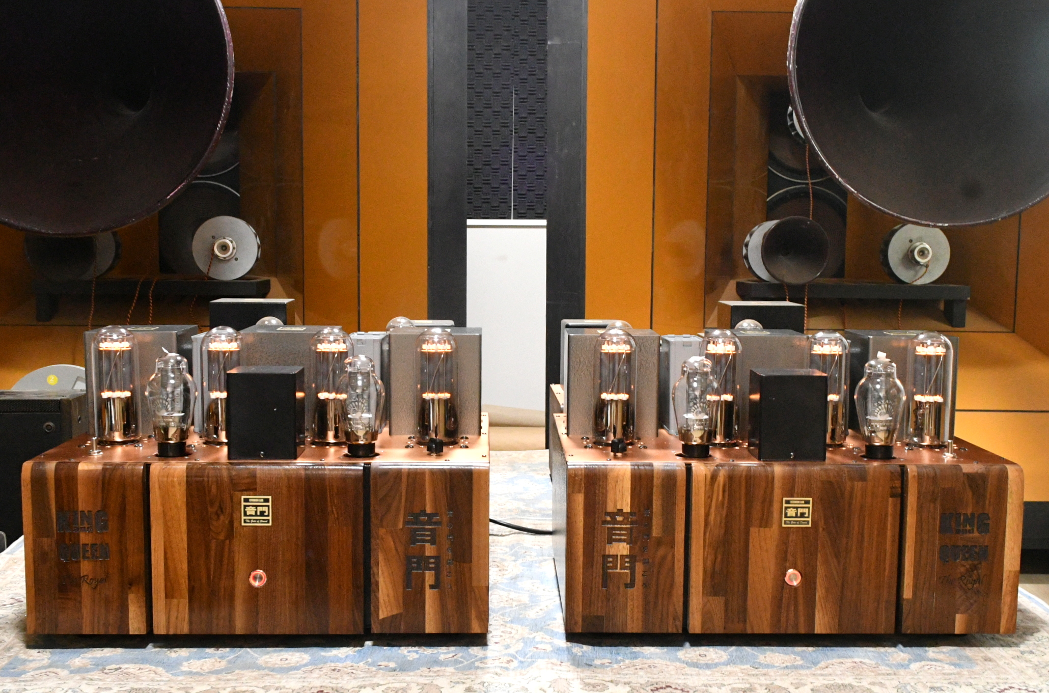 【OTOMON LAB】 King & Queen The Royal * 300B drive 211 Para PP amplifier class A 160W @ 8ohm Zero NFB (O.U.D.D.C)