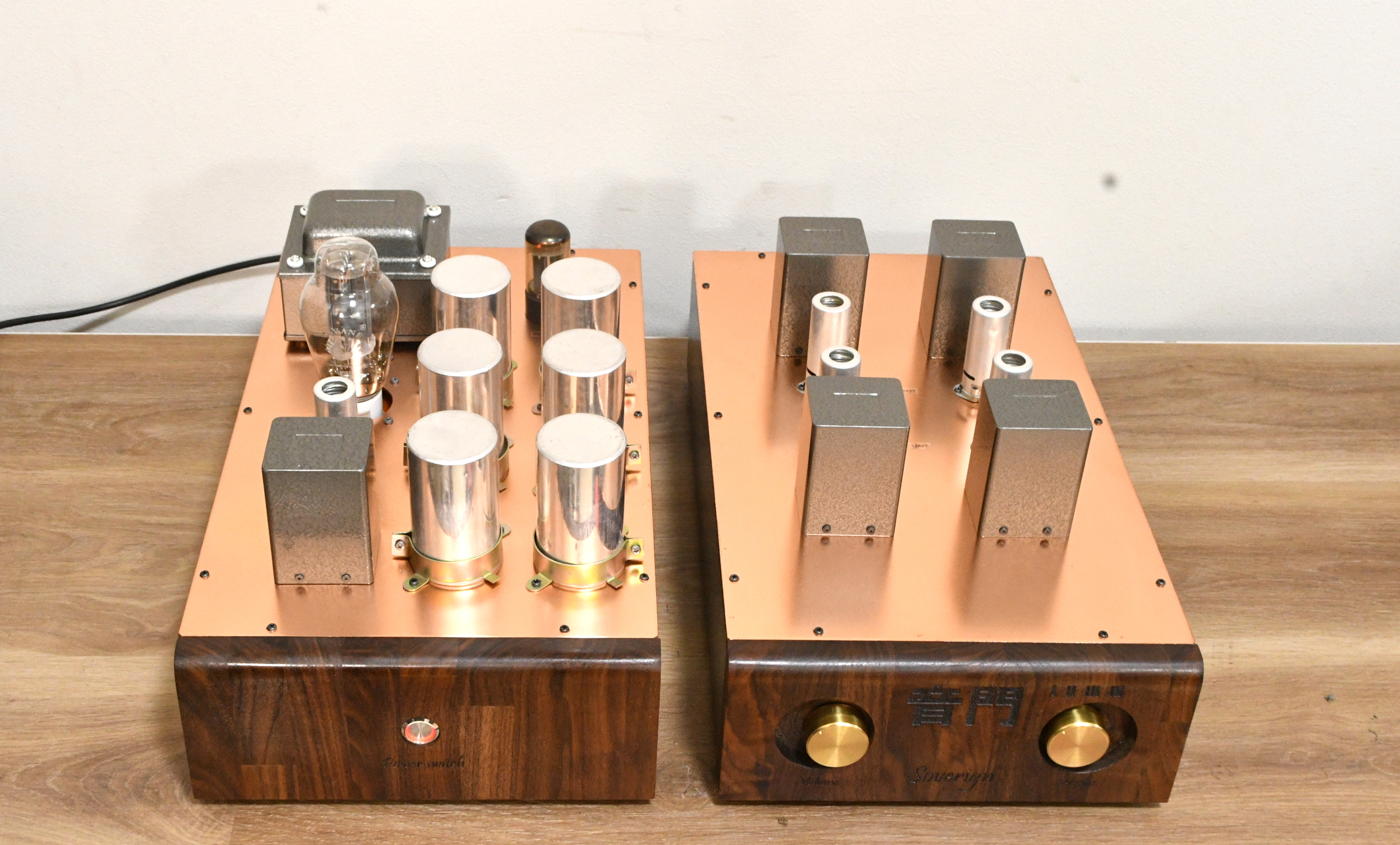 OTOMON LAB Soverign preamp with O.F.A.T 48 steps finemet attenuator transformer, input, output balanced