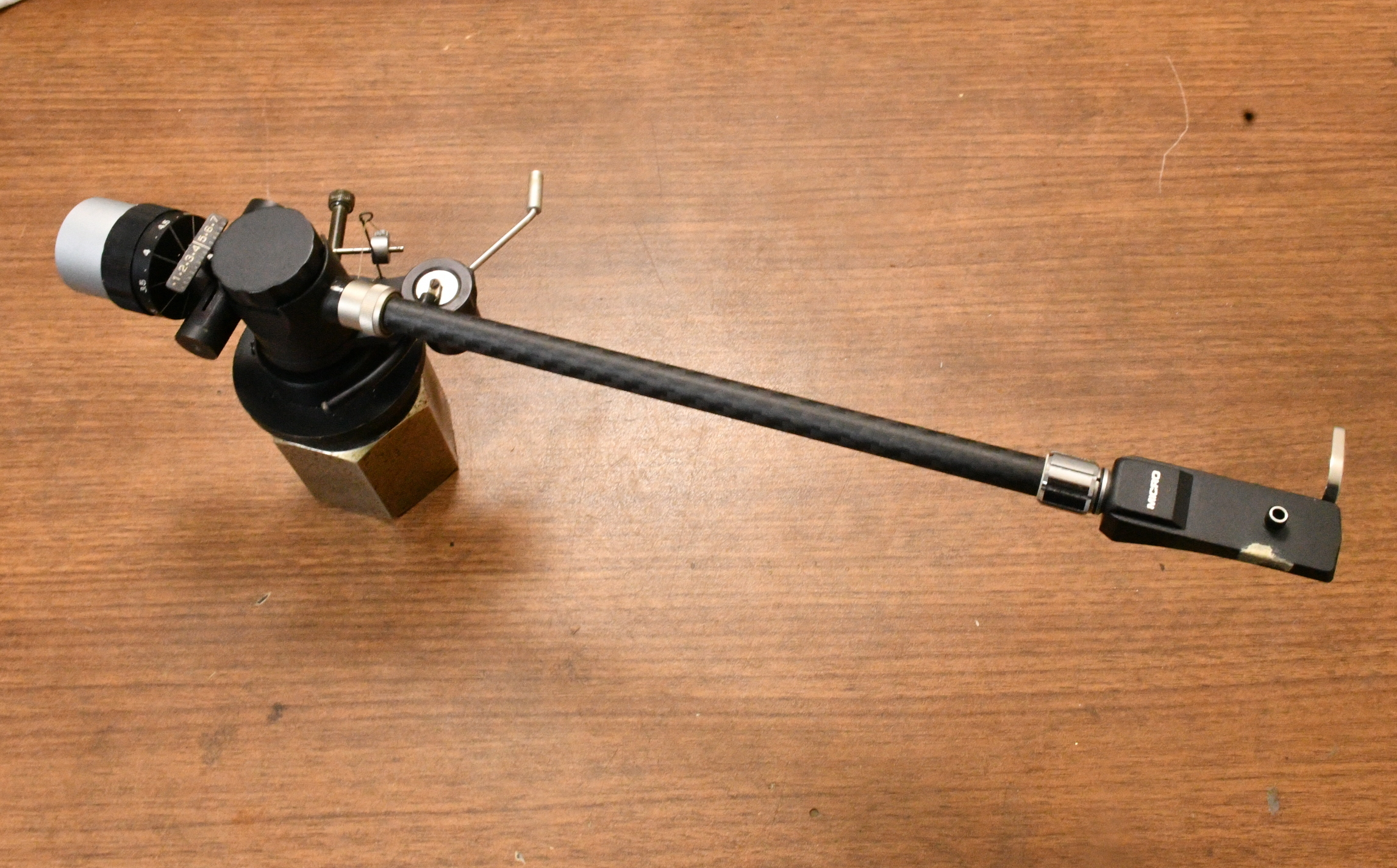 Audio craft Ex Long version, modified tonearm zero offset pure straight tonearm