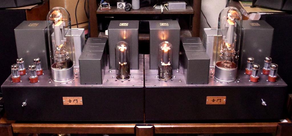 【OTOMON LAB】 STC 4212 drive by 211 tube amplifier mono block x 2 * output 40W