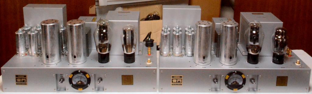 Western Electric 91A type tube amplifier replica monoblock x 2