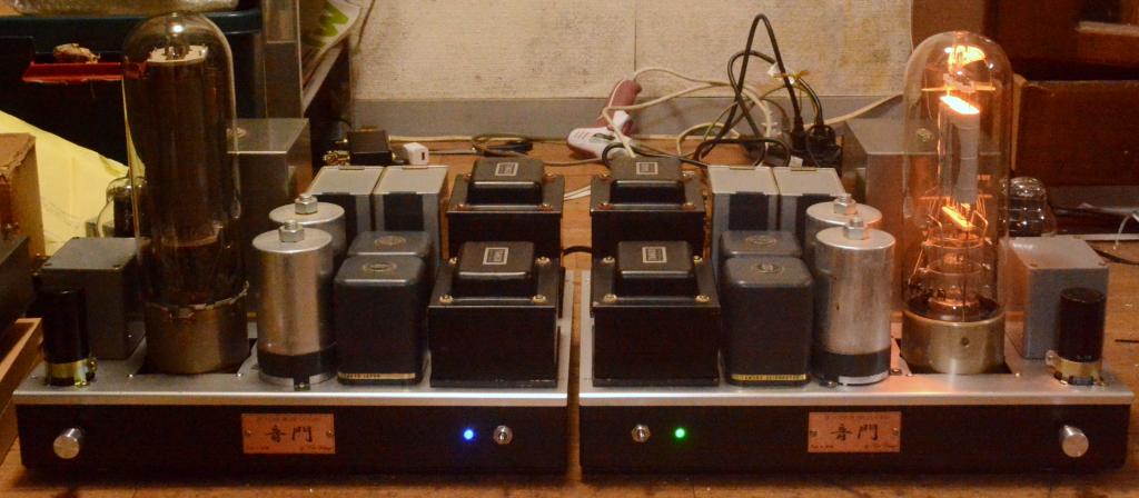 【OTOMON LAB】 STC 4212 drive by 300B tube amplifier mono block x 2 * output 40W