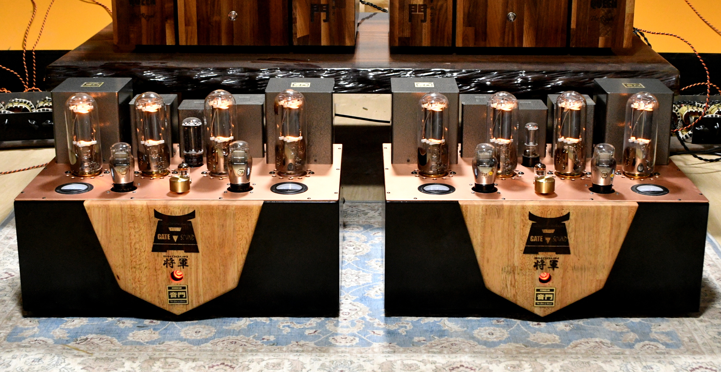 【OTOMON LAB】 SHOGUN * 71A Para drive 211 Para SE amplifier class A 30~40W @ 8ohm Zero NFB (O.U.D.D.C)