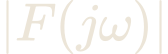 |F(j\omega)|