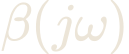 \beta(j\omega)
